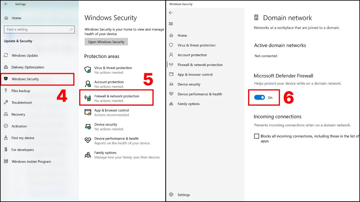 Tạm ngưng phần mềm diệt virus đang chạy để hạn chế lổi Outlook bị đơ bước 2