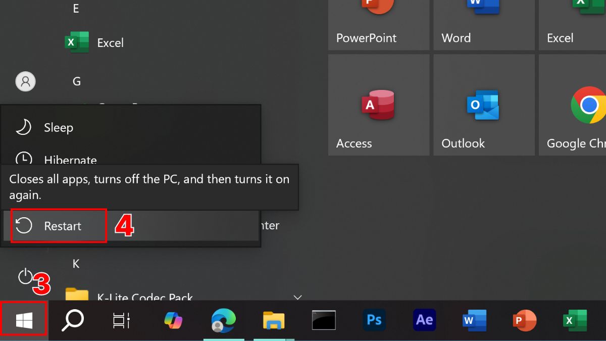 Cài đặt lại Outlook hoặc Microsoft Office bước 2