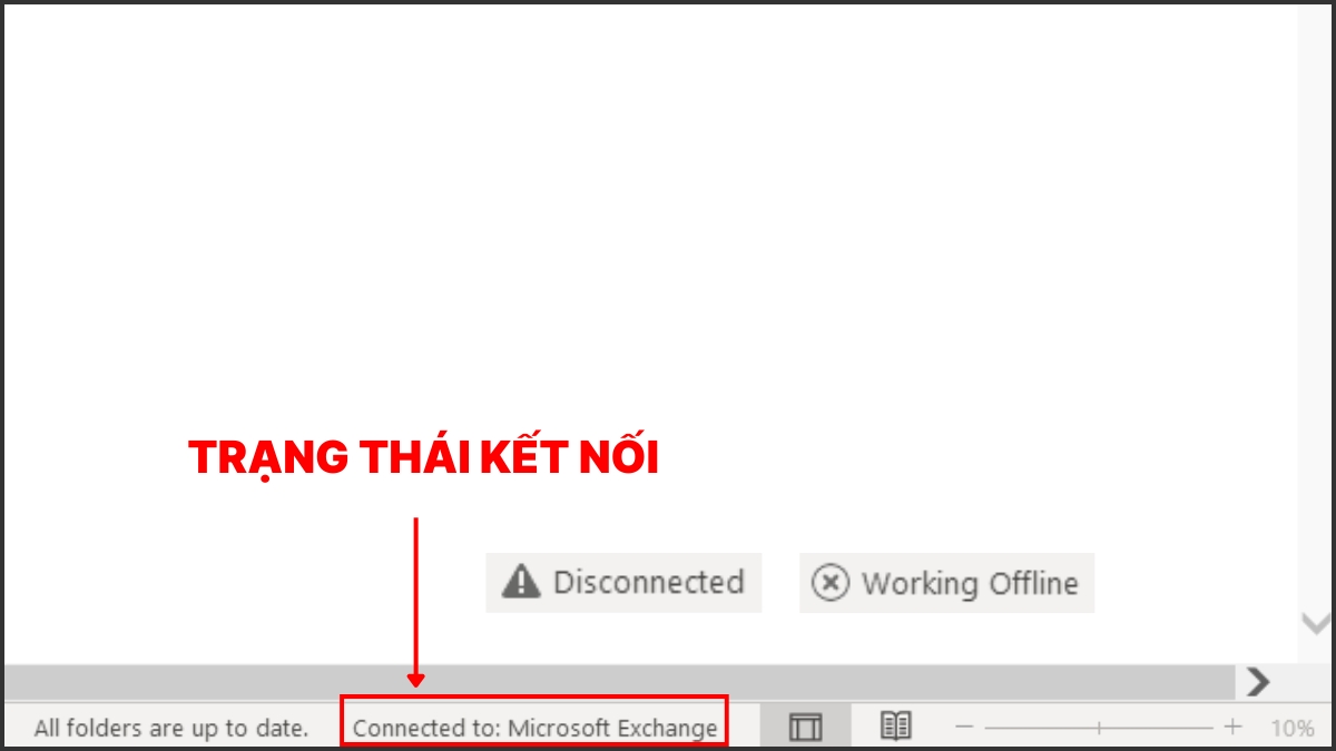 Kiểm tra trạng thái máy chủ Outlook
