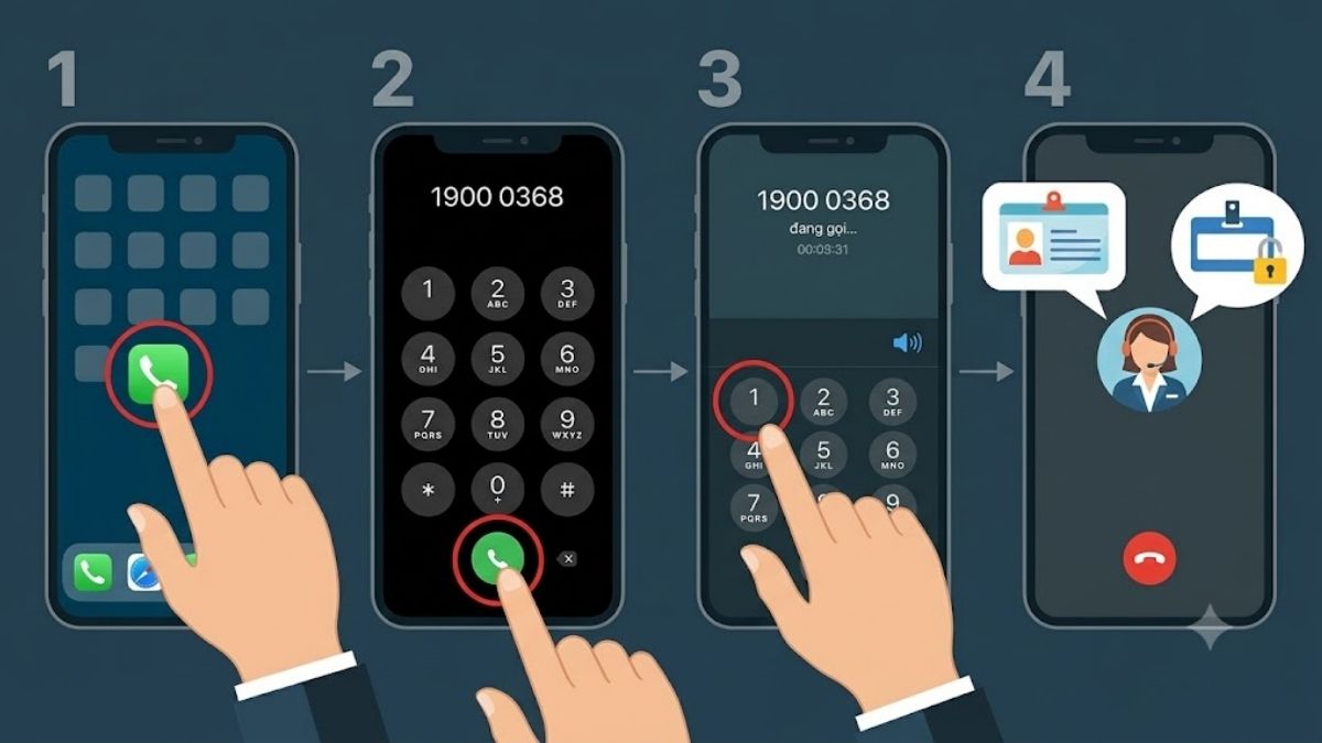 Mở bàn phím cuộc gọi trên thiết bị di động