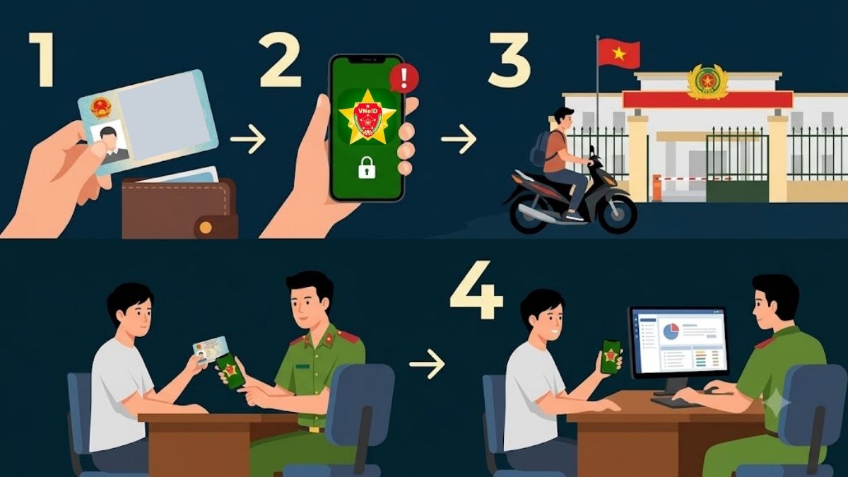 Chuẩn bị thẻ căn cước công dân gắn chip