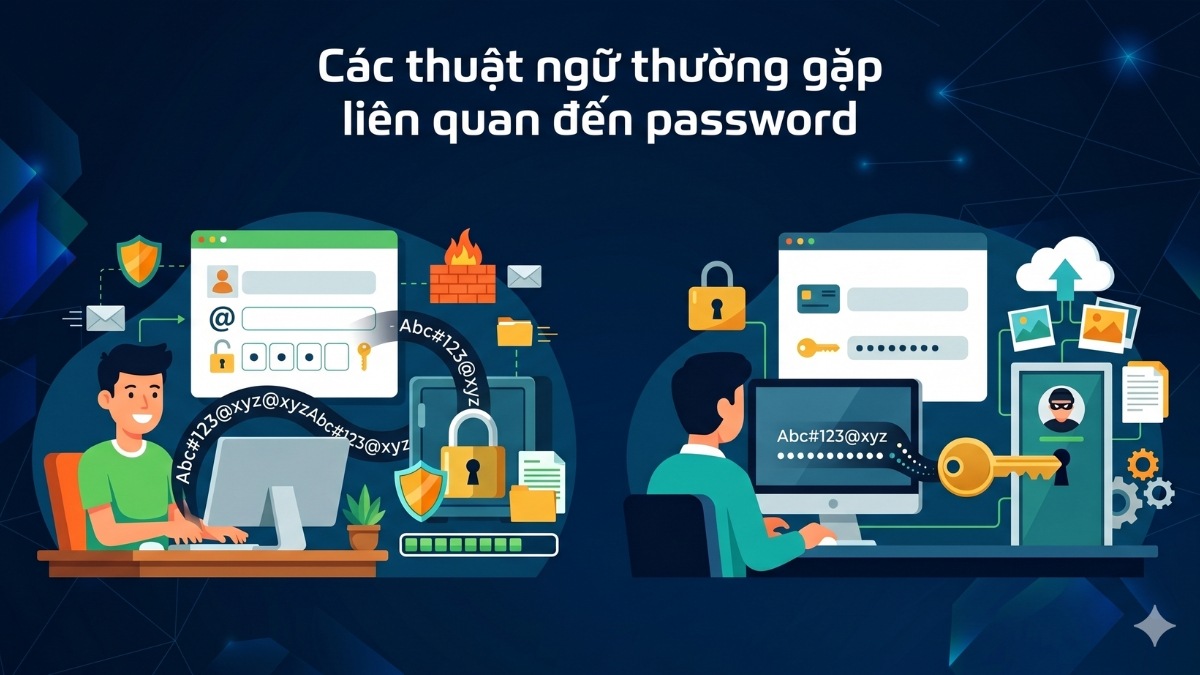 Các thuật ngữ thường gặp liên quan đến password