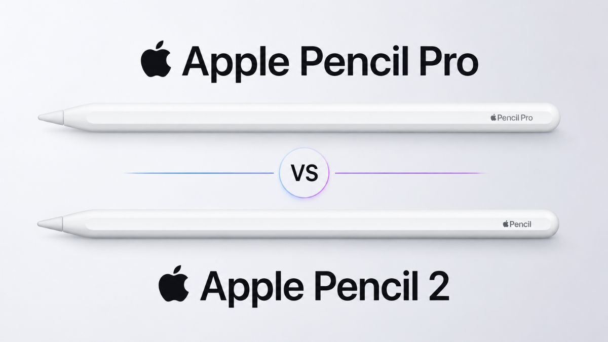So sánh Apple Pencil Pro và Apple Pencil 2