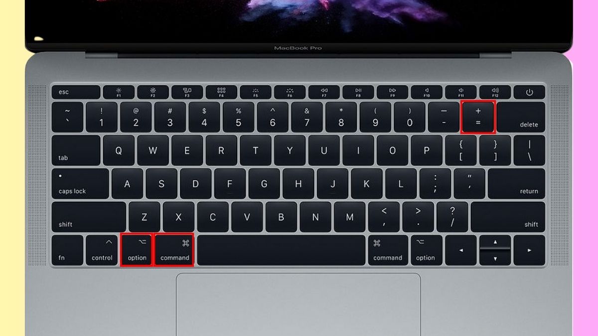 Thu nhỏ, phóng to màn hình Macbook bằng phím tắt bước 3