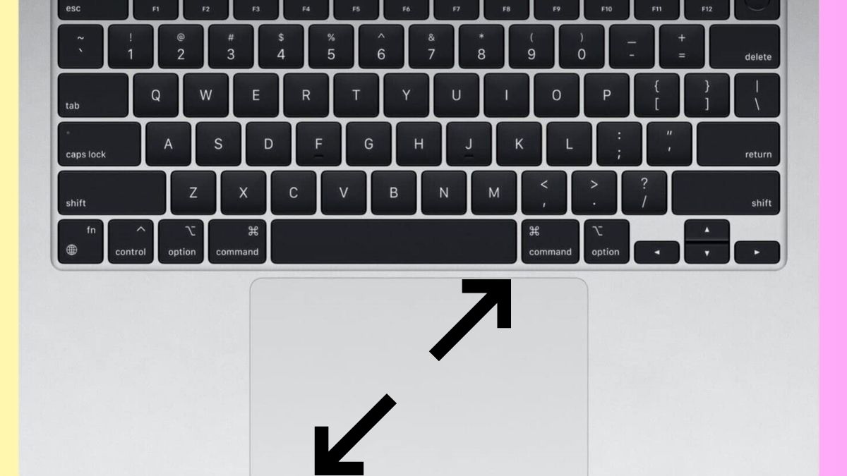 Thu nhỏ, phóng to màn hình Macbook bằng Touchpad bước 2
