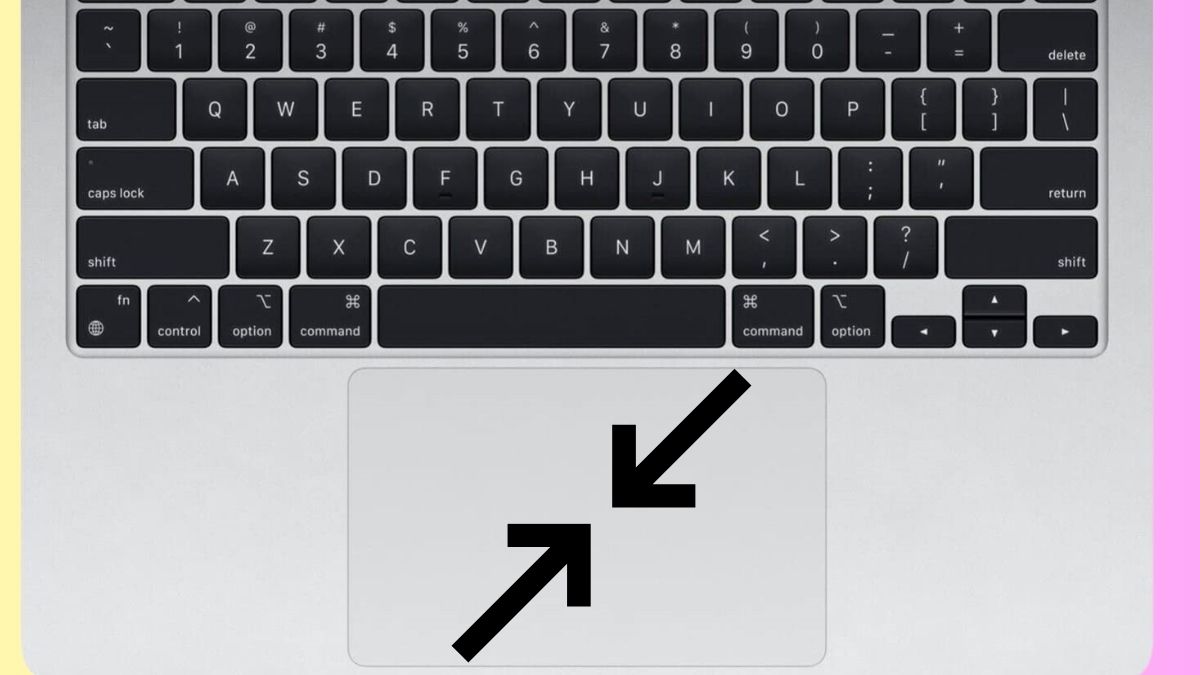 Thu nhỏ, phóng to màn hình Macbook bằng Touchpad bước 3
