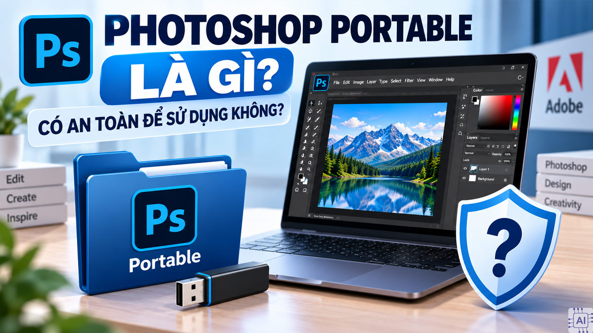 Photoshop Portable là gì? Có an toàn để sử dụng không?