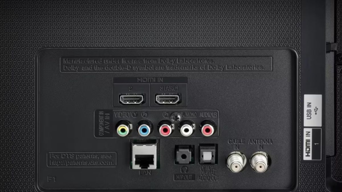 Cổng kết nối là cầu nối quan trọng giữa tivi và thiết bị ngoại vi