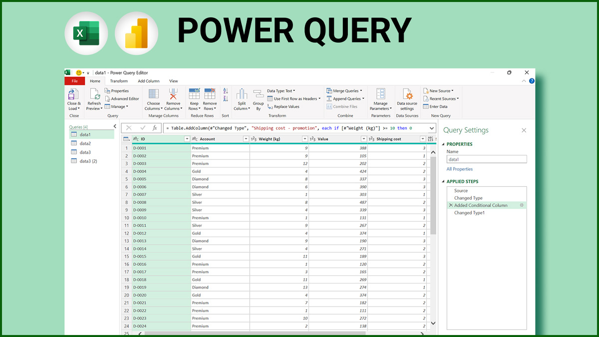 Tìm hiểu về Power Query trong Excel