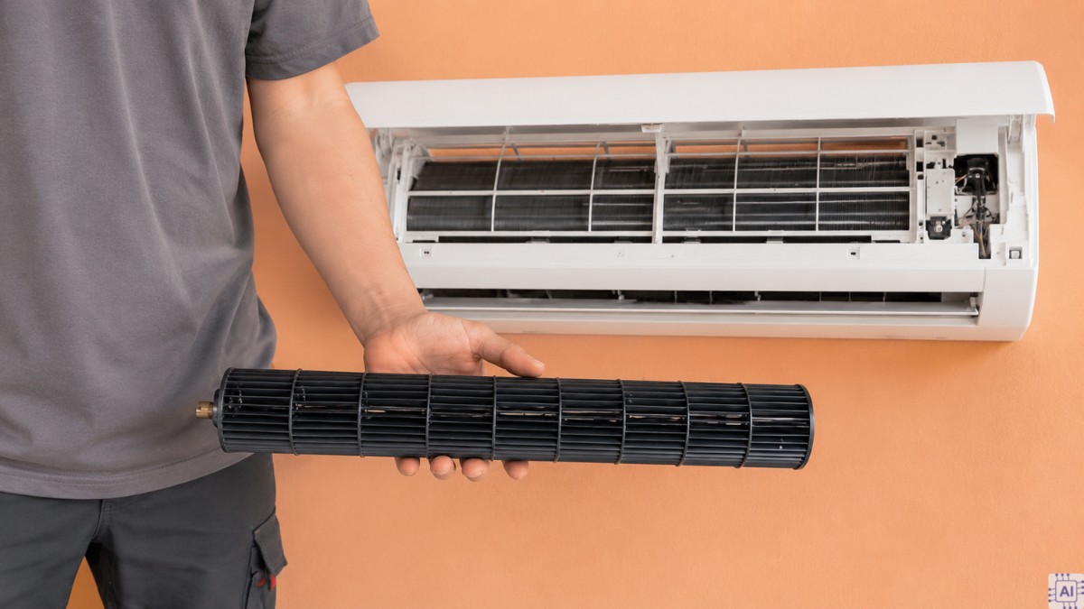 Cánh quạt bị cong gãy hoặc mất cân bằng