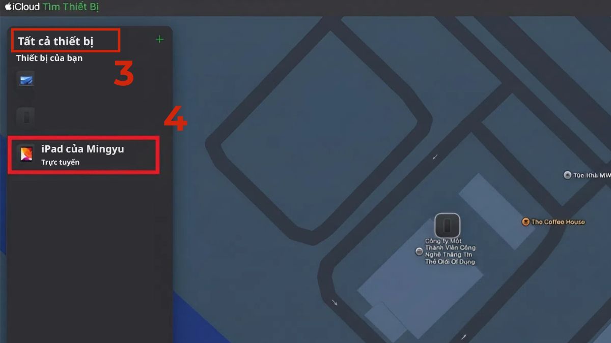 Sử dụng Find My iPad để mở khóa iPad khi quên pass bước 3