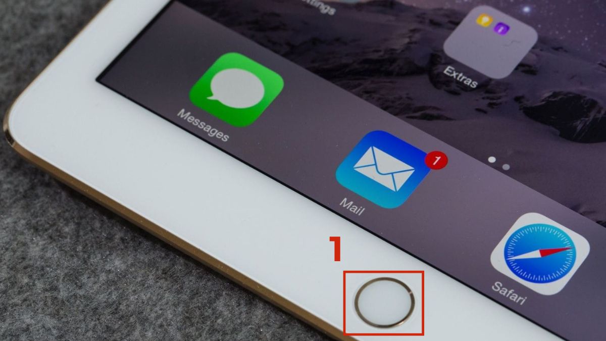 Sử dụng Siri để mở khóa iPad (chỉ áp dụng cho iOS cũ) bước 1