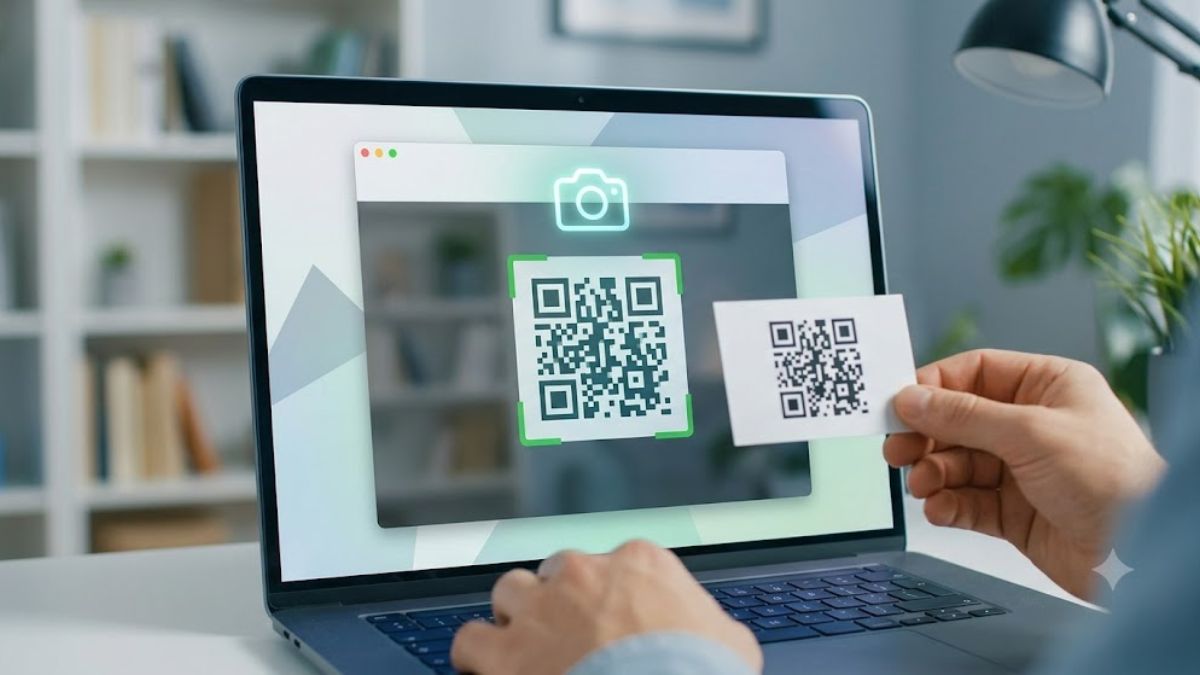 3 Cách quét mã QR trên máy tính cực đơn giản