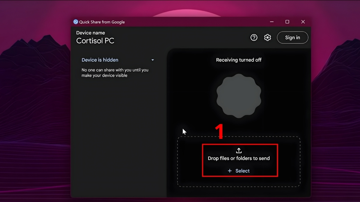Chia sẻ file giữa 2 máy tính Windows bước 1