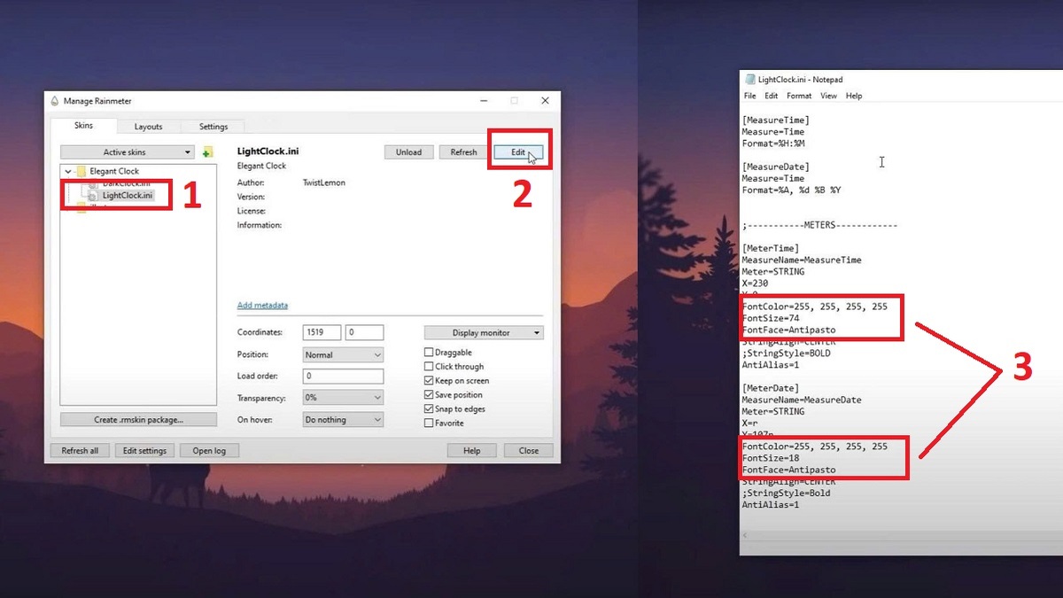 Một số mẹo và thủ thuật nâng cao để dùng Rainmeter chuyên nghiệp