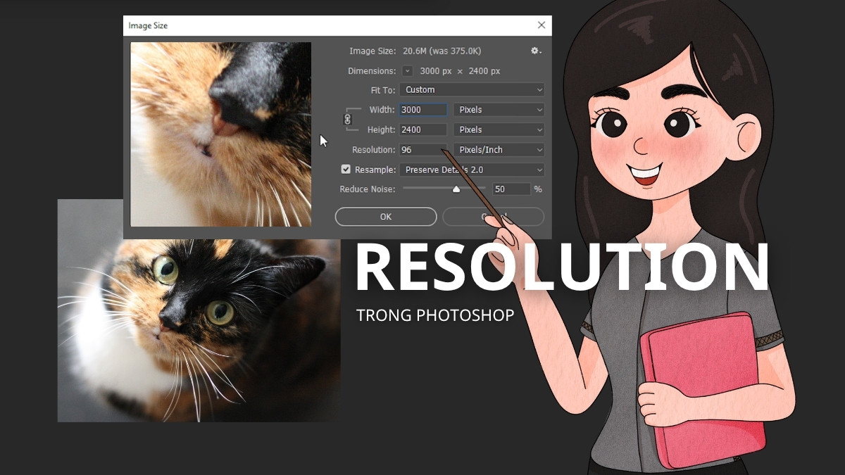 Resolution trong Photoshop là gì? Mẹo sử dụng hiệu quả trong thiết kế