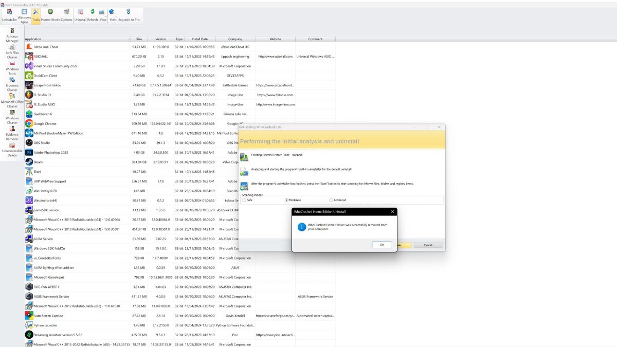 Cách thức hoạt động của Revo Uninstaller