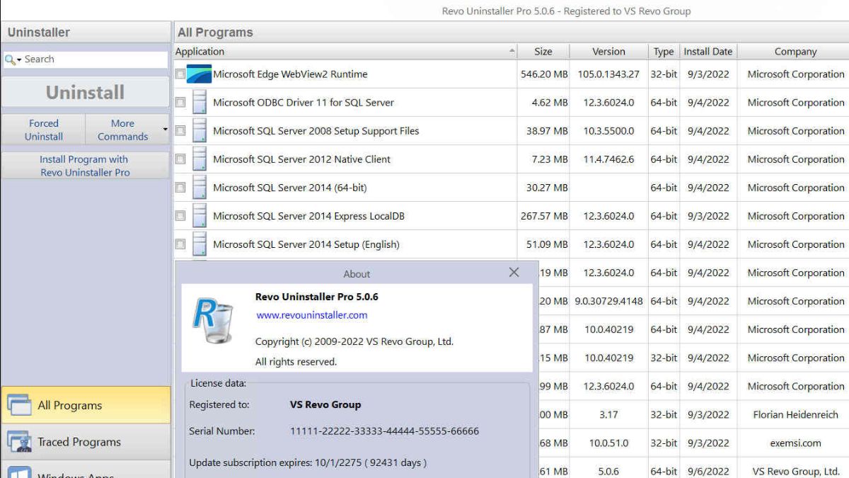 Download Revo Uninstaller tích hợp hệ thống sao lưu đa lớp đảm bảo an toàn