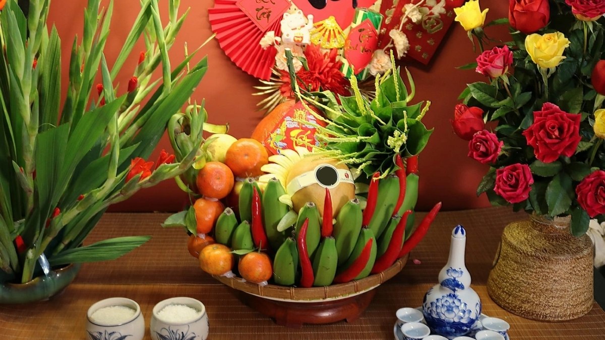 Mâm ngũ quả ngày Tết cũng là việc ưu tiên khi sắm tết