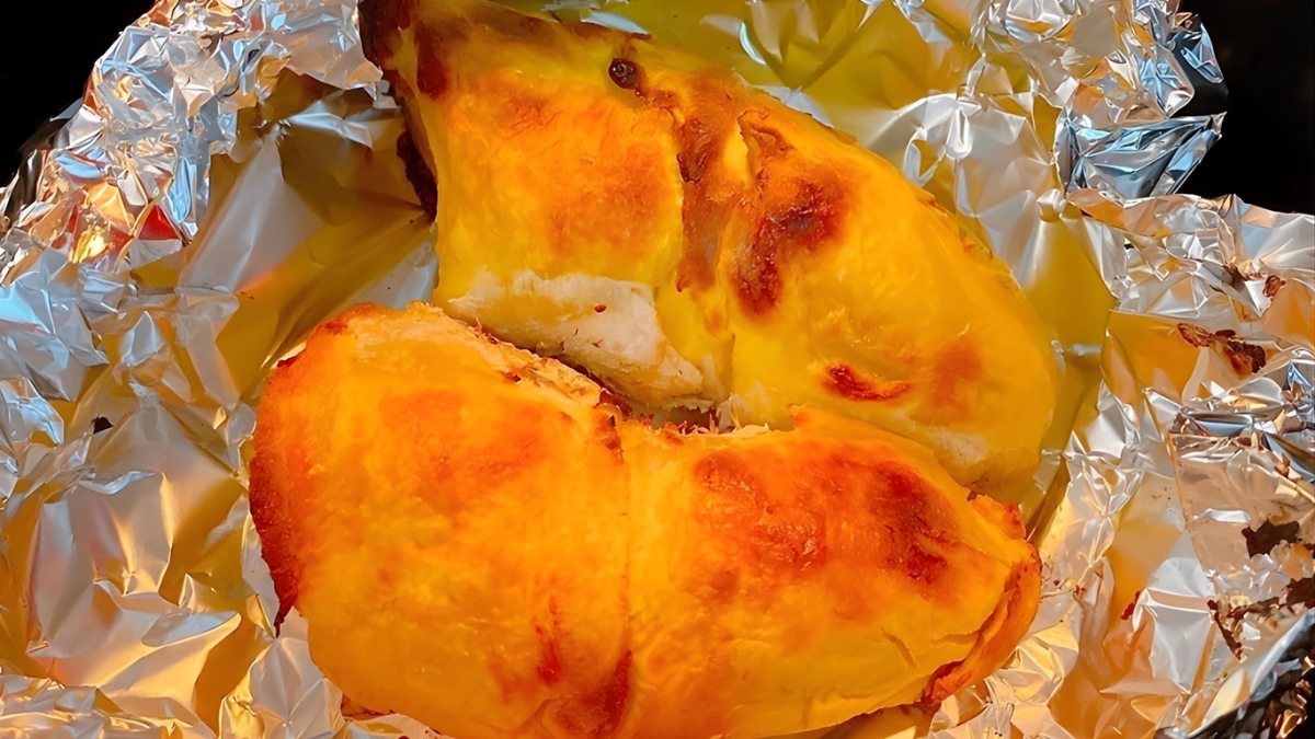 Sầu riêng nướng giấy bạc