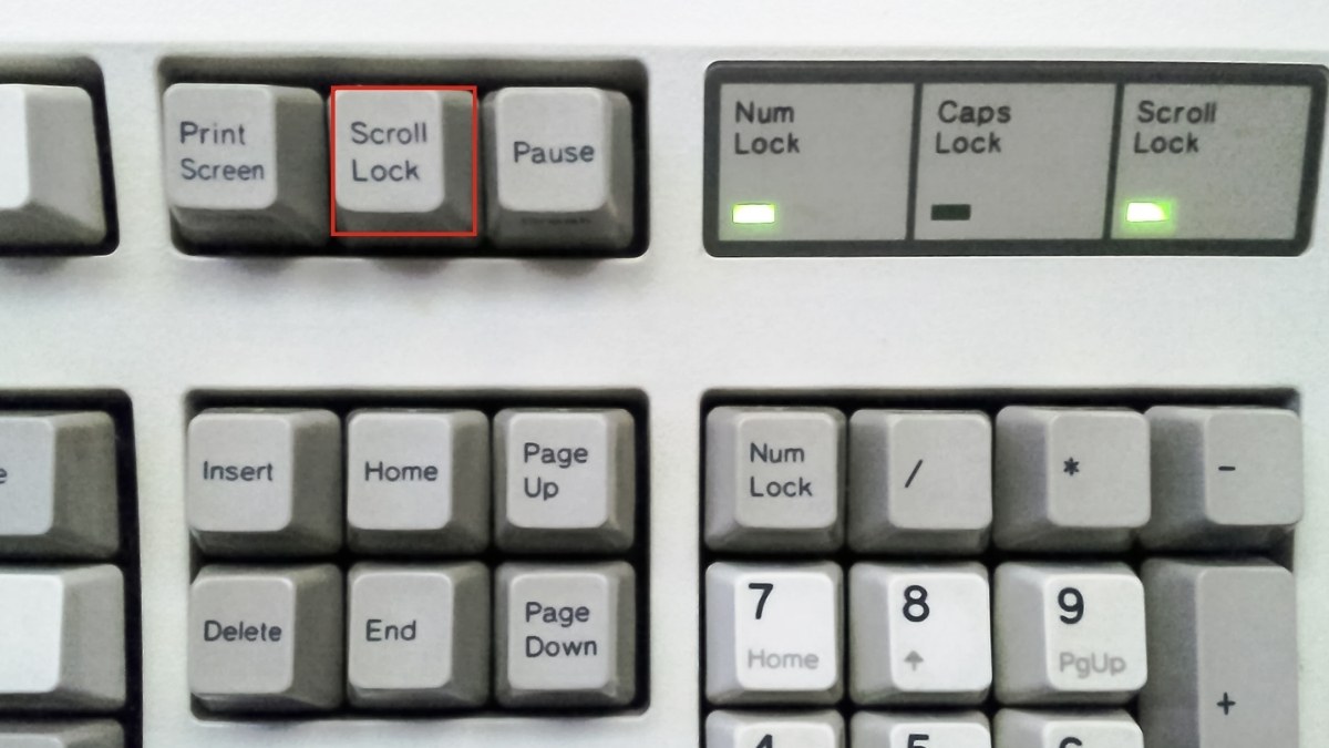 Scroll Lock là gì? Cách dùng Scroll Lock và ứng dụng thực tế
