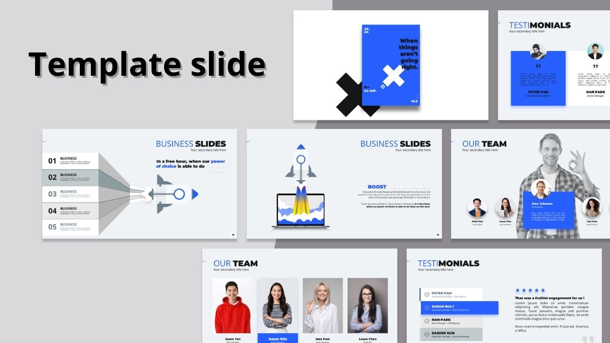 Template chính là các mẫu thiết kế có sẵn