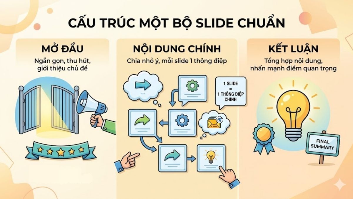 Cấu trúc của một bản slide chuẩn