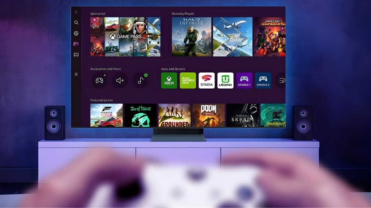 Đánh giá về khả năng chơi game console giữa tivi QLED và tivi 4K