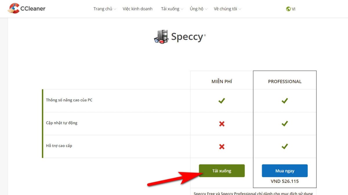 Hướng dẫn tải và cài đặt Speccy trên máy tính bước 2 (Hình minh họa)