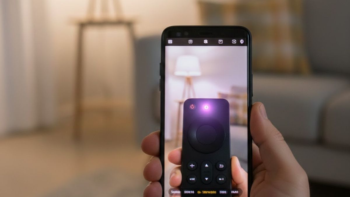 Cách kiểm tra điều khiển hồng ngoại tivi Samsung còn hoạt động hay không