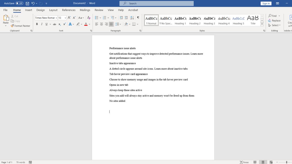 Mẹo phòng tránh lỗi chữ bị bôi đen trong Word