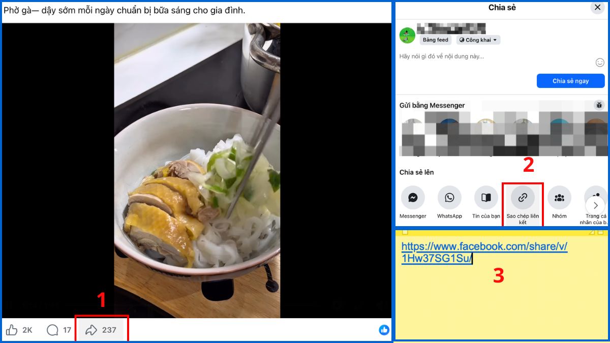 Sao chép và lưu lại liên kết video để xem lại nhanh hơn
