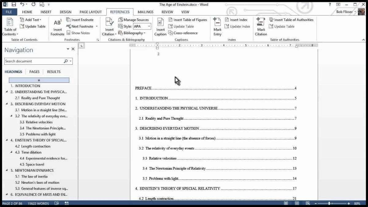 Lợi ích của việc tạo 2 mục lục trong Word