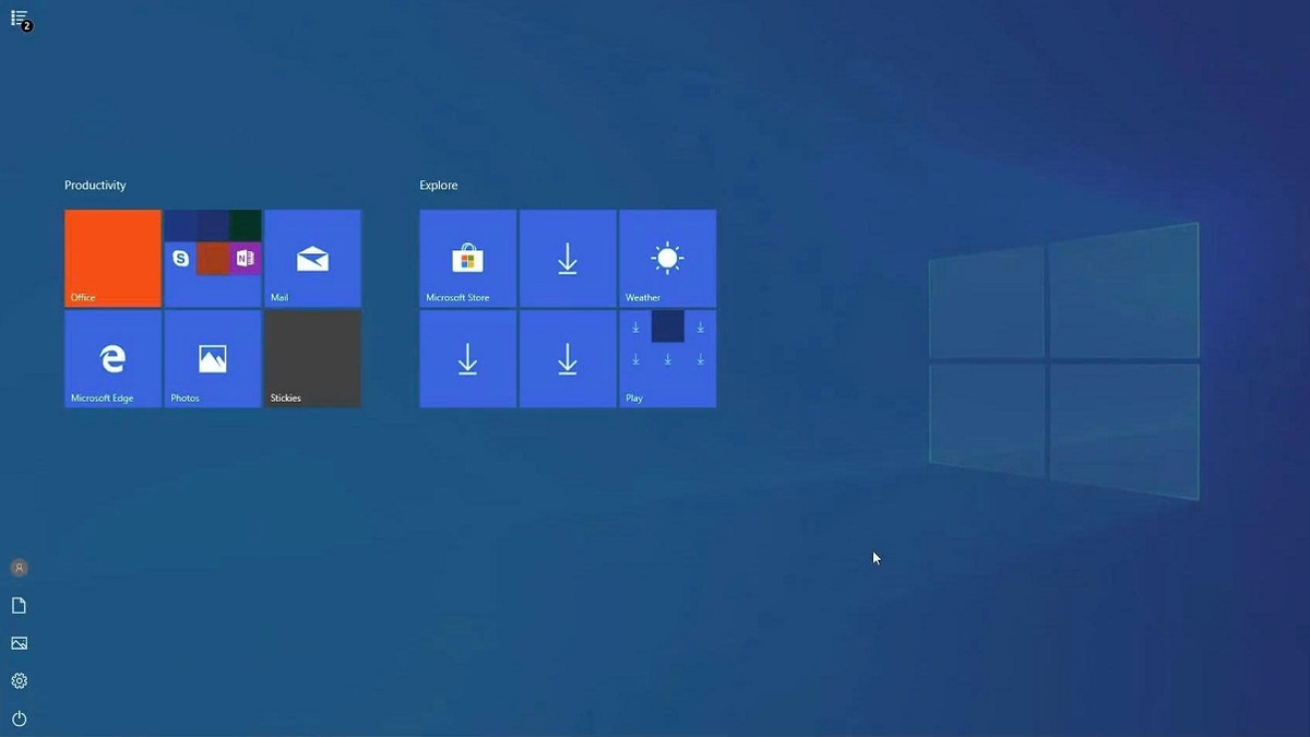 Chế độ máy tính bảng trên Windows 10 tương thích với các thiết bị máy tính bảng hoặc laptop cảm ứng 2in1