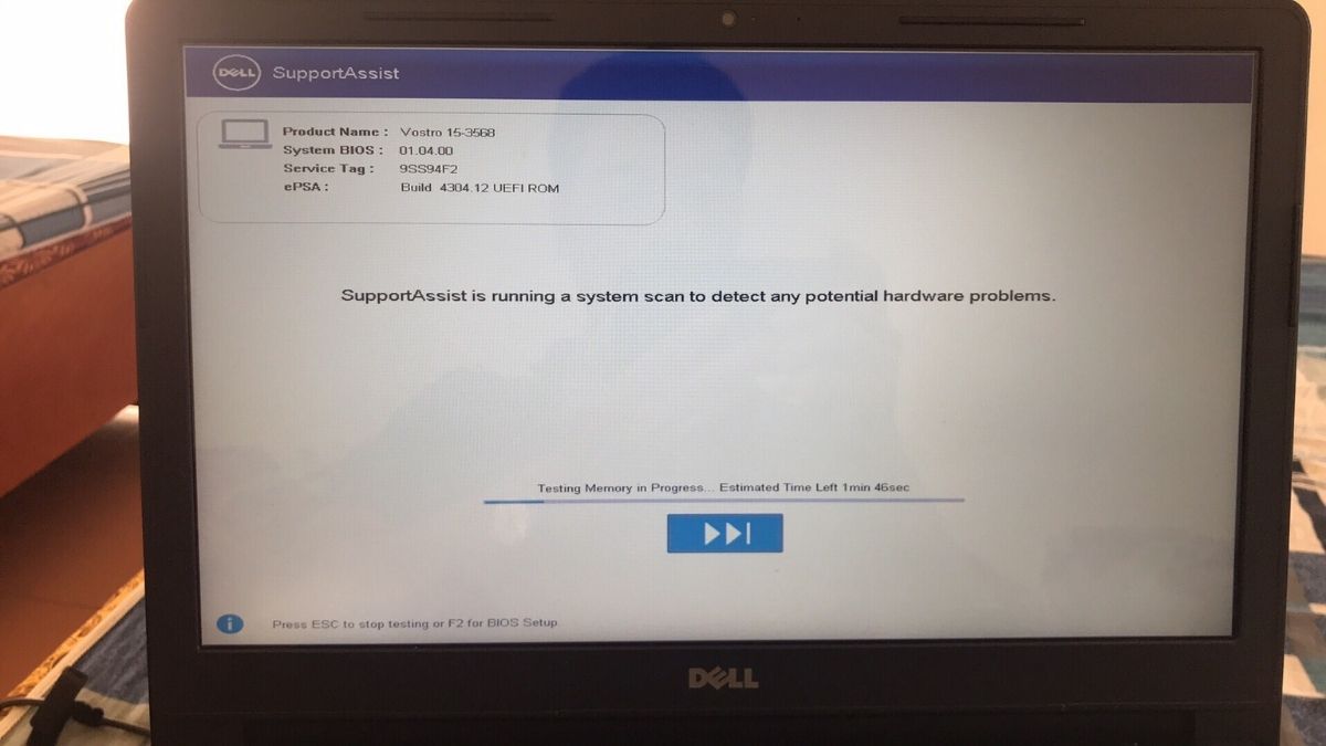 Những lưu ý trước khi tắt Dell SupportAssist trong BIOS