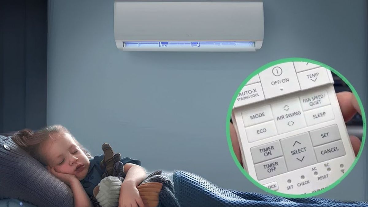 Hẹn giờ tắt trước khi ngủ 1 đến 2 tiếng để sử dụng hiệu quả hơn