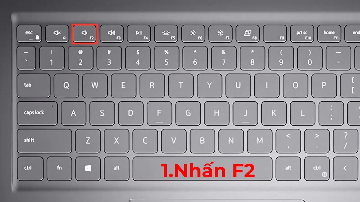 Tắt phím Fn trên laptop Dell trong BIOS bước 1