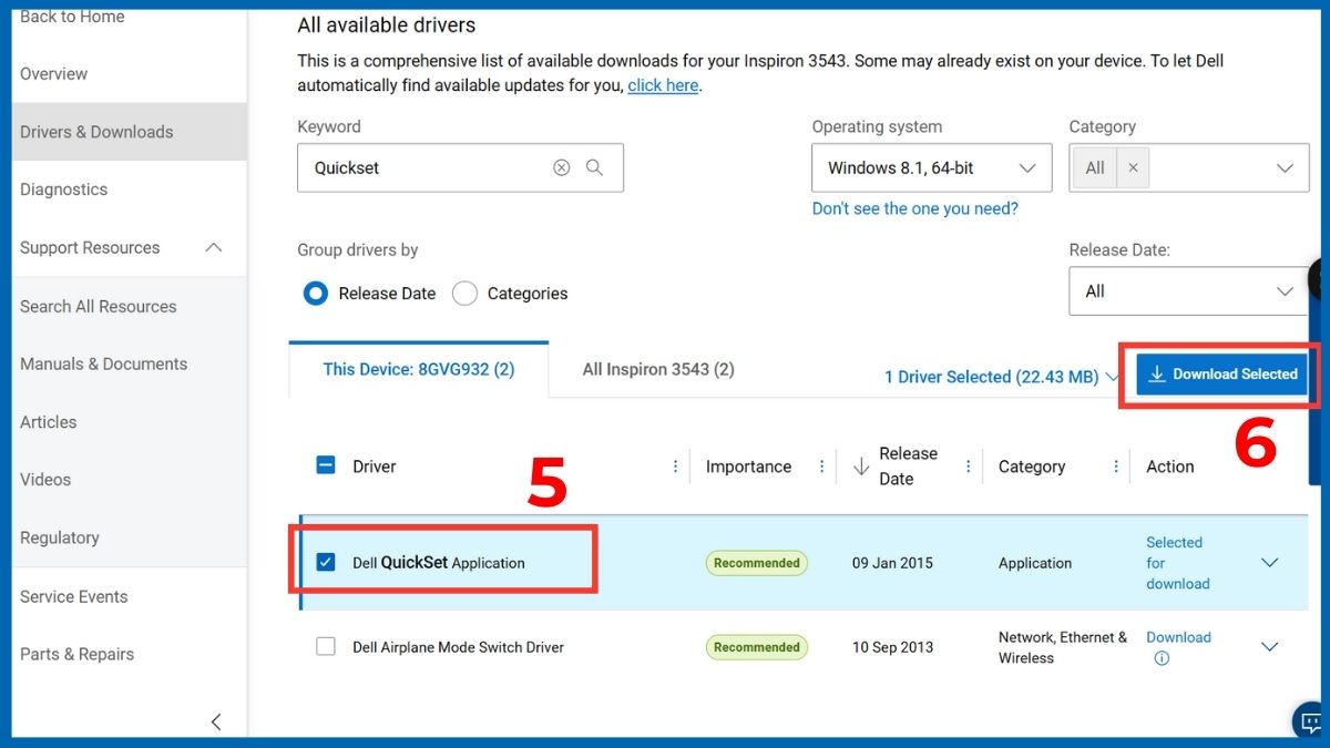 Tắt phím Fn trên laptop Dell bằng Dell QuickSet bước 3
