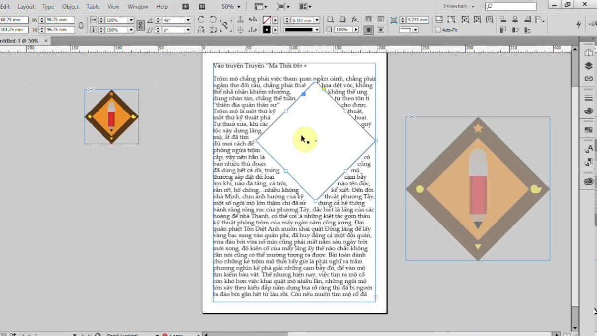 Text Wrap InDesign có những ưu điểm nổi bật trong thiết kế