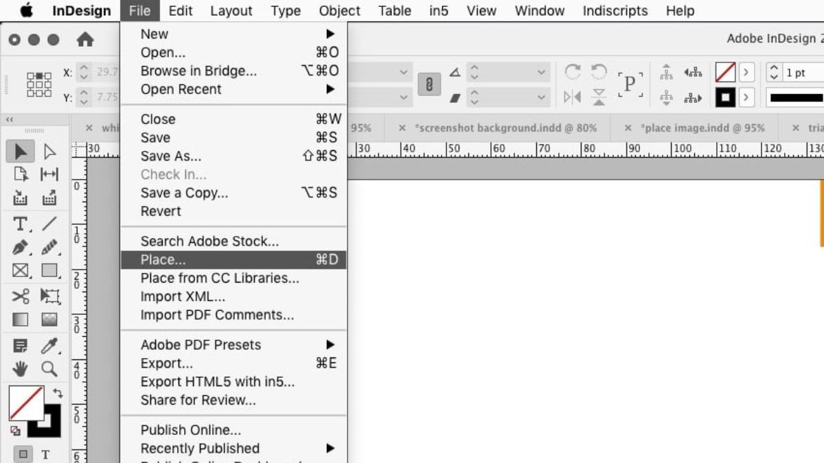 Cách sử dụng Text Wrap trong InDesign bước 1 (Hình minh họa)