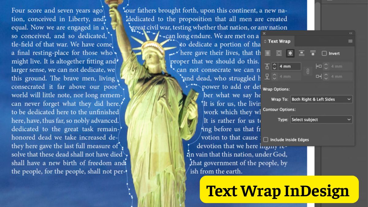 Text Wrap InDesign là gì? Cách sử dụng Text Wrap hiệu quả
