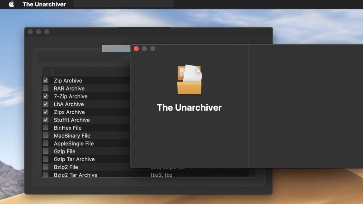 Cài đặt và khởi chạy ứng dụng The Unarchive