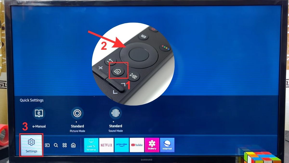 Cách kiểm tra và chọn lại đầu ra âm thanh bước 1