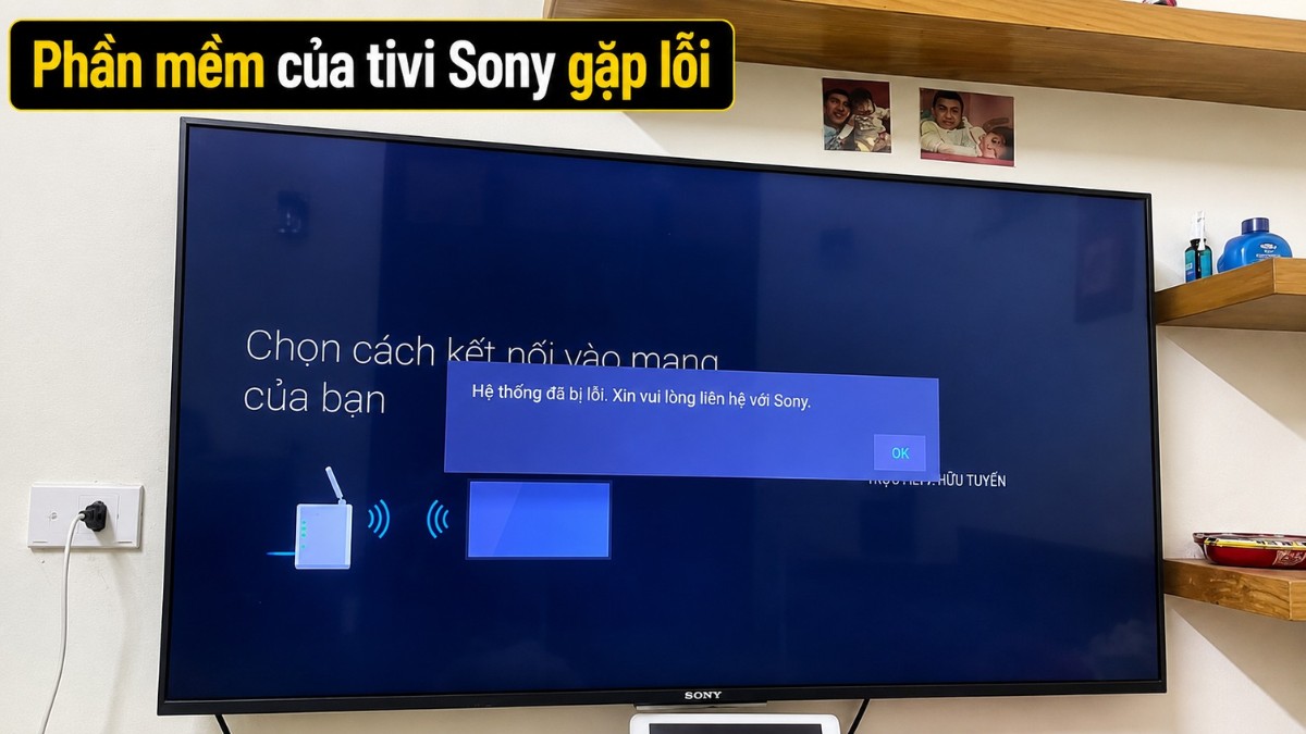 Phần mềm hoặc firmware gặp lỗi