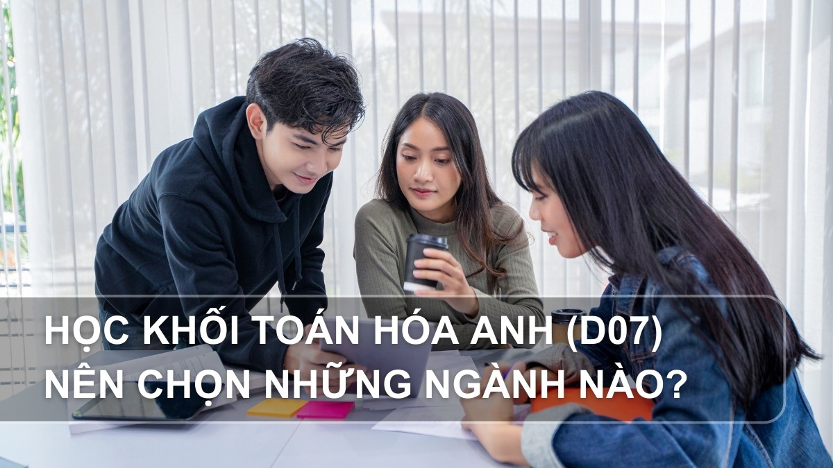 Các ngành mà khối toán hóa anh có thể chọn