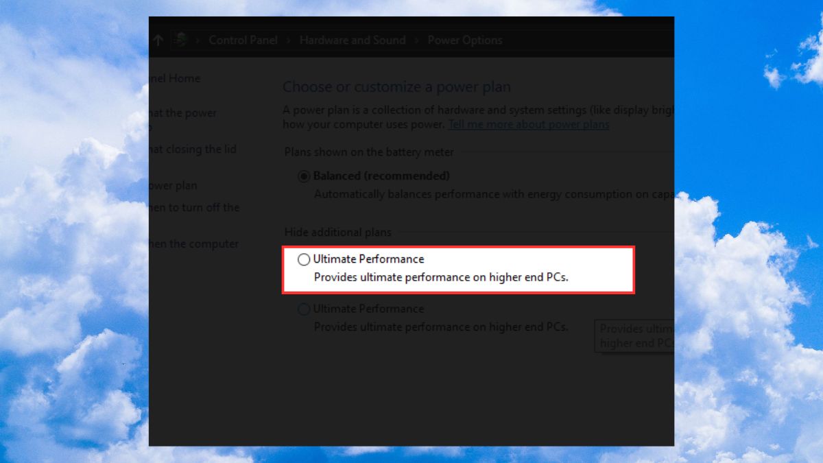 Cách bật Ultimate Performance trên Windows 10 bước 4 1