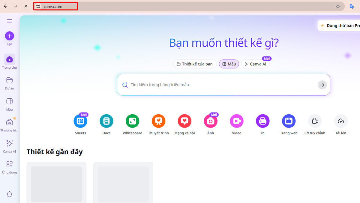 Cách sử dụng Image Upscaler làm rõ nét ảnh trong Canva bước 1 (Hình minh họa)