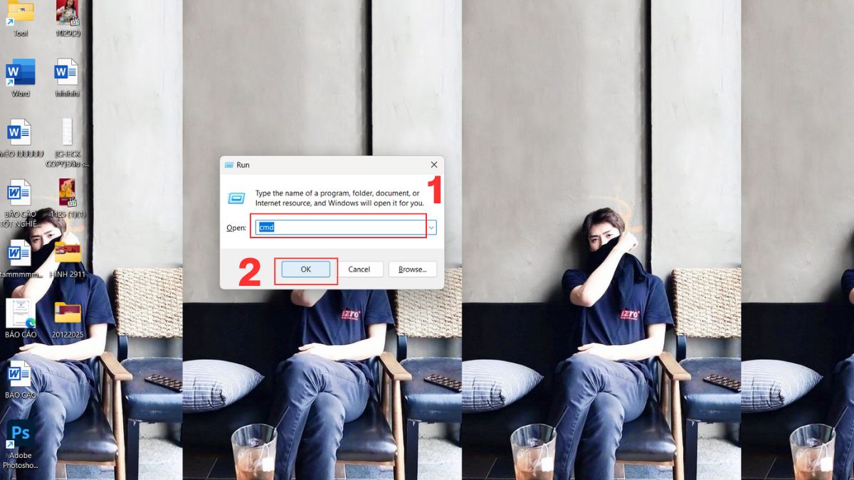 Kiểm tra độ chai pin trên Windows bước 1