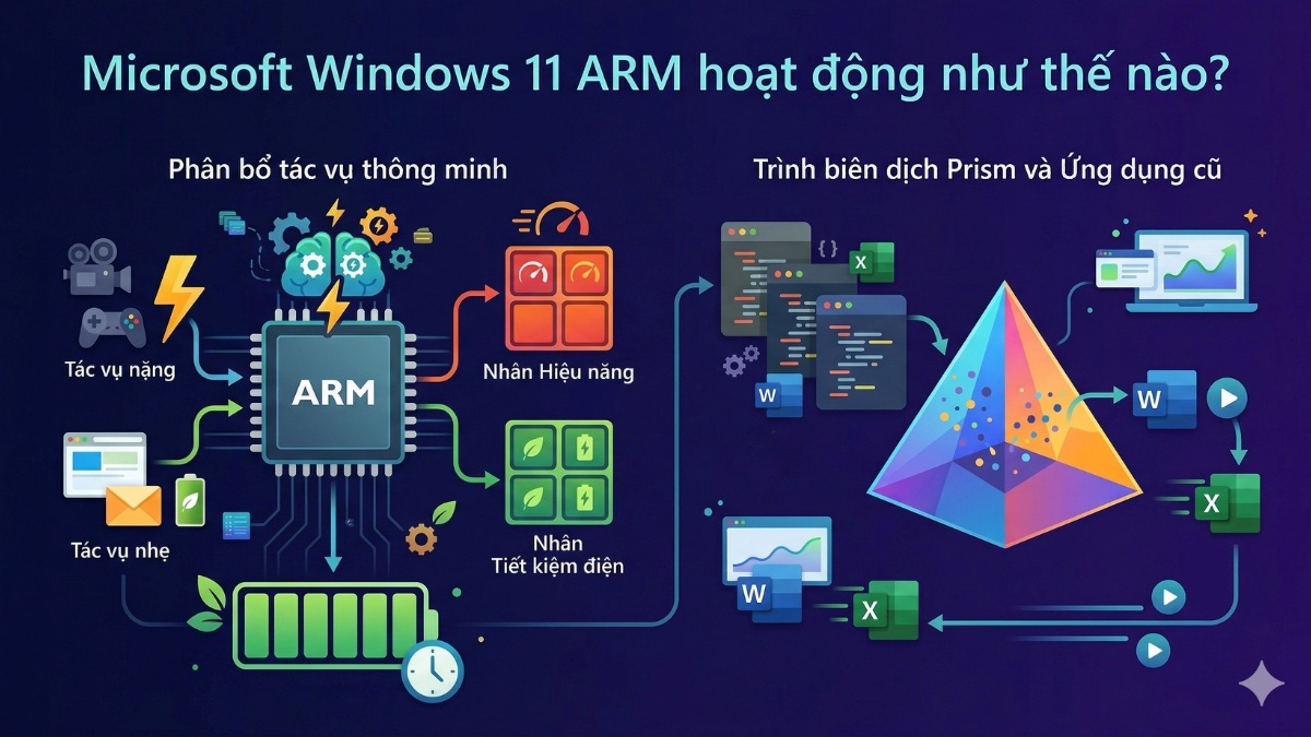 Cách thức hoạt động của Windows 11 ARM