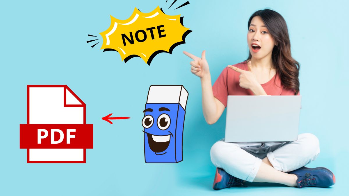 Lưu ý khi chọn cách xóa chữ trong PDF